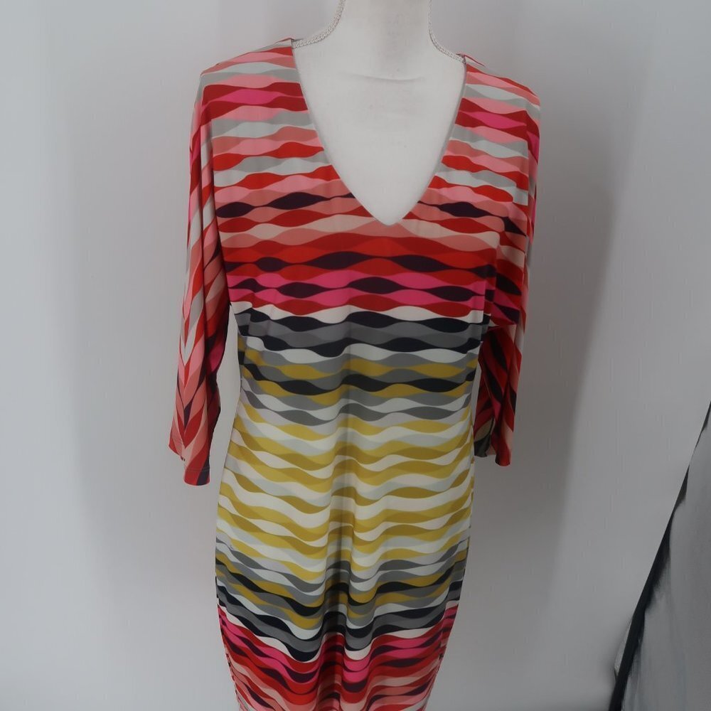 Trina Turk Multicolored Dress Size 8 - Picture 5 of 7